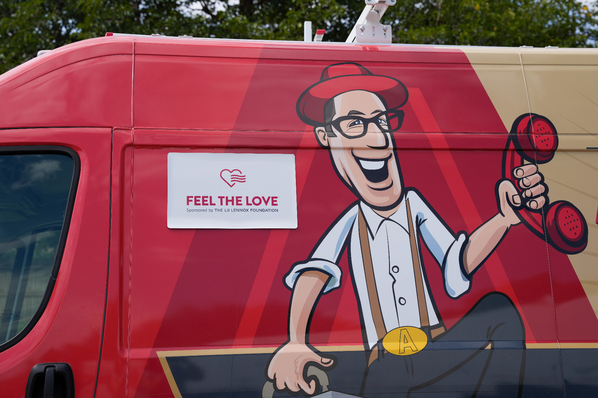 Armstrong Feel the Love van ready to roll out